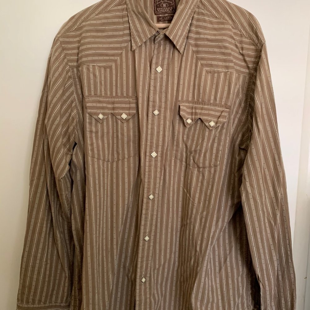 Lucky Brand Western Shirt XXL